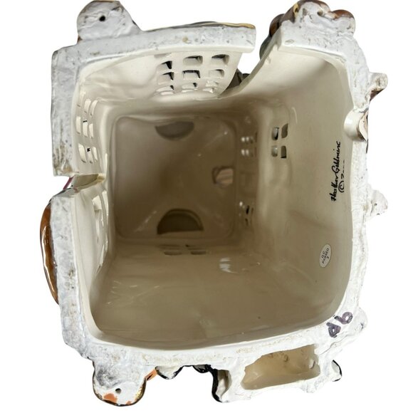 Blue Sky Clayworks Heather Goldminc Cafe Chapeaux Fleuriste Tealight House 2000 - Picture 7 of 7